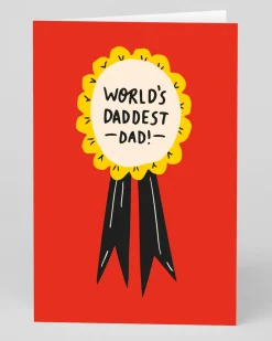 Badger u0026 Burke Father's Day|Birthday*Personalised World's Daddest Dad Greeting Card | Ohh Deer