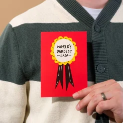 Badger u0026 Burke Father's Day|Birthday*Personalised World's Daddest Dad Greeting Card | Ohh Deer
