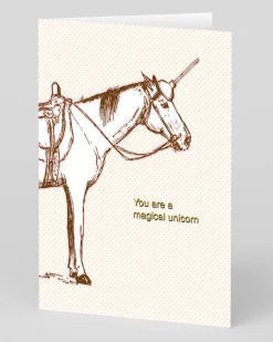 Smitten Kitten Thinking Of You*Personalised You Are a Magical Unicorn Greeting Card | Ohh Deer