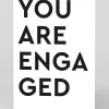 Ohh Deer Congratulations|Engagement*Personalised You Are Engaged Greeting Card |