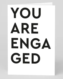 Ohh Deer Congratulations|Engagement*Personalised You Are Engaged Greeting Card |