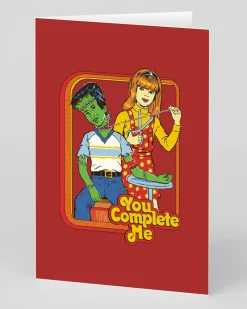 Steven Rhodes Valentine's Day|Anniversary*Personalised You Complete Me Greeting Card | Ohh Deer