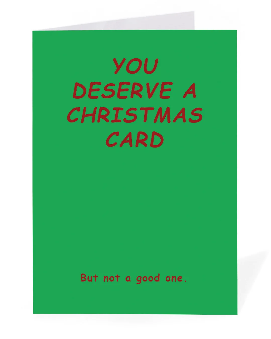 Ohh Deer Christmas|Christmas Cards*Personalised You Deserve a Christmas Card |