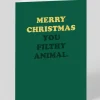 Ohh Deer Christmas|Christmas Cards*Personalised You Filthy Animals Christmas Card |