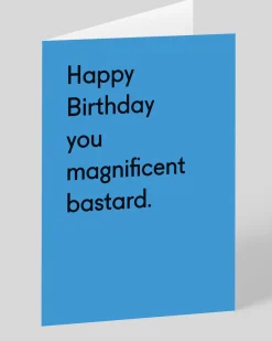 Twin Pines Birthday|Birthday Cards*Personalised You Magnificent Bastard Birthday Card | Ohh Deer