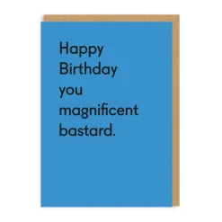 Twin Pines Birthday|Birthday Cards*Personalised You Magnificent Bastard Birthday Card | Ohh Deer