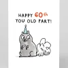 Gemma Correll Birthday|Birthday Cards*Personalised You Old Fart 60th Birthday Card | Ohh Deer