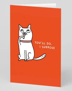 Gemma Correll Valentine's Day|Birthday*Personalised You'll Do Greeting Card | Ohh Deer