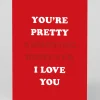 Ohh Deer Valentine's Day|Anniversary*Personalised You're Pretty Annoying Card |
