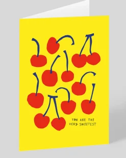 Badger u0026 Burke Birthday|Birthday Cards*Personalised You're The Sweetest Cherries Greeting Card | Ohh Deer