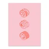 Ohh Deer Prints*Pink and Red Sushi 1 Riso Print (8x6)