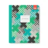 Vu0026A Notebooks Under £10|Stationery Gifts*Playful Geometrics Green Crosses Premium Exercise Book