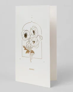 UWP Luxe Pop Up & 3d Cards|Birthday Cards*Poppies 3D Pop Up Greeting Card | Ohh Deer