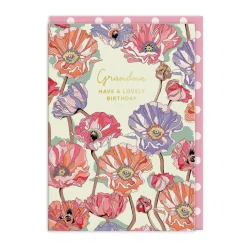 Cath Kidston Birthday Cards*Poppy Repeat Grandma Birthday Card