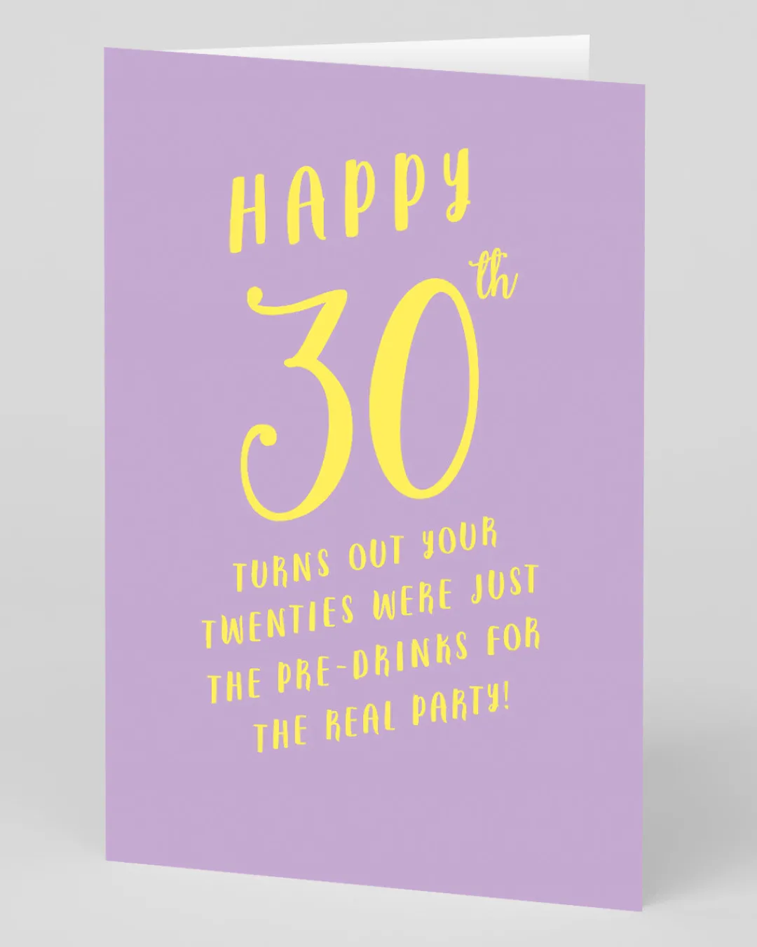 Paper Plane Birthday|Birthday Cards*Pre-Drinks 30th Birthday Card | Ohh Deer