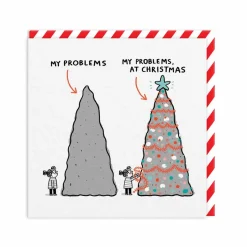 Gemma Correll Christmas Cards*Problems At Christmas Card | Ohh Deer