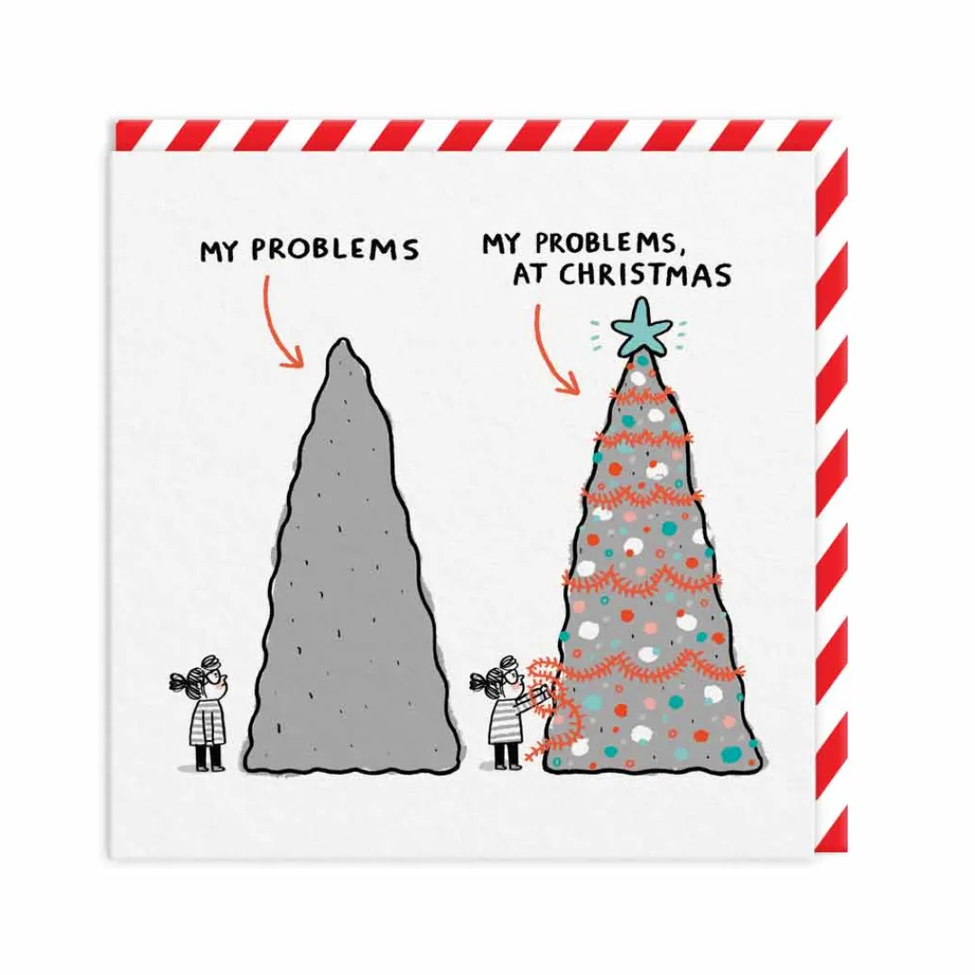 Gemma Correll Christmas Cards*Problems At Christmas Card | Ohh Deer