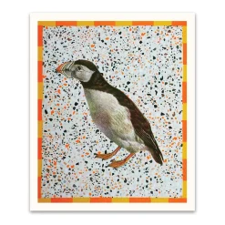 Ohh Deer Prints*Puffin Riso Print (12x10)