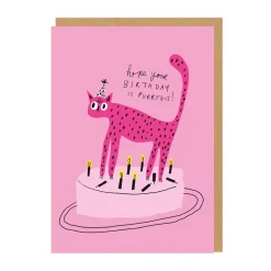 Badger u0026 Burke Birthday Cards*Purrfect Birthday Card | Ohh Deer