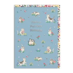 Cath Kidston Birthday Cards*Purrfect Kittens Birthday Card