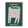 Daria Solak Birthday Cards*Purr-fectly Spotty Cat Happy Birthday Card | Ohh Deer