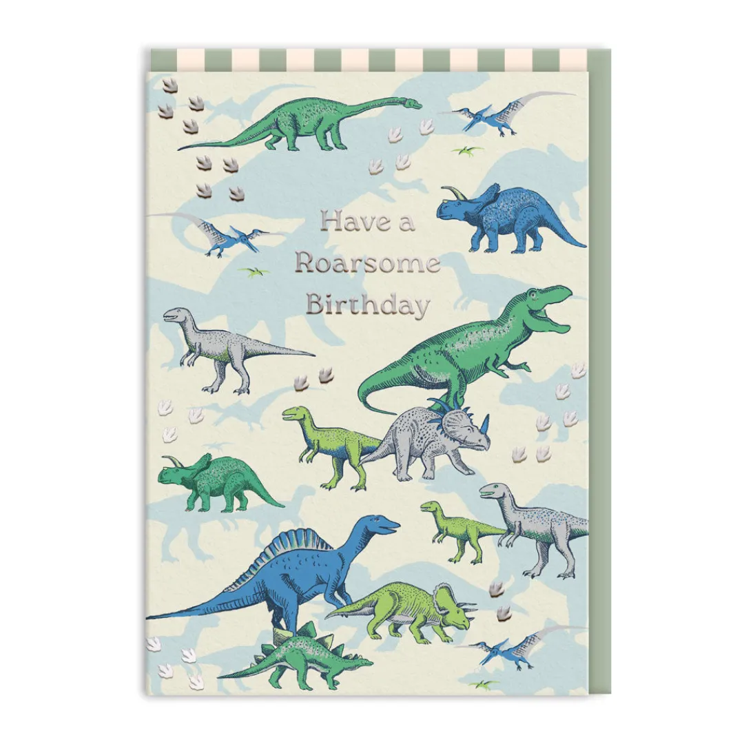 Cath Kidston Birthday Cards*Roarsome Dinosaurs Birthday Card