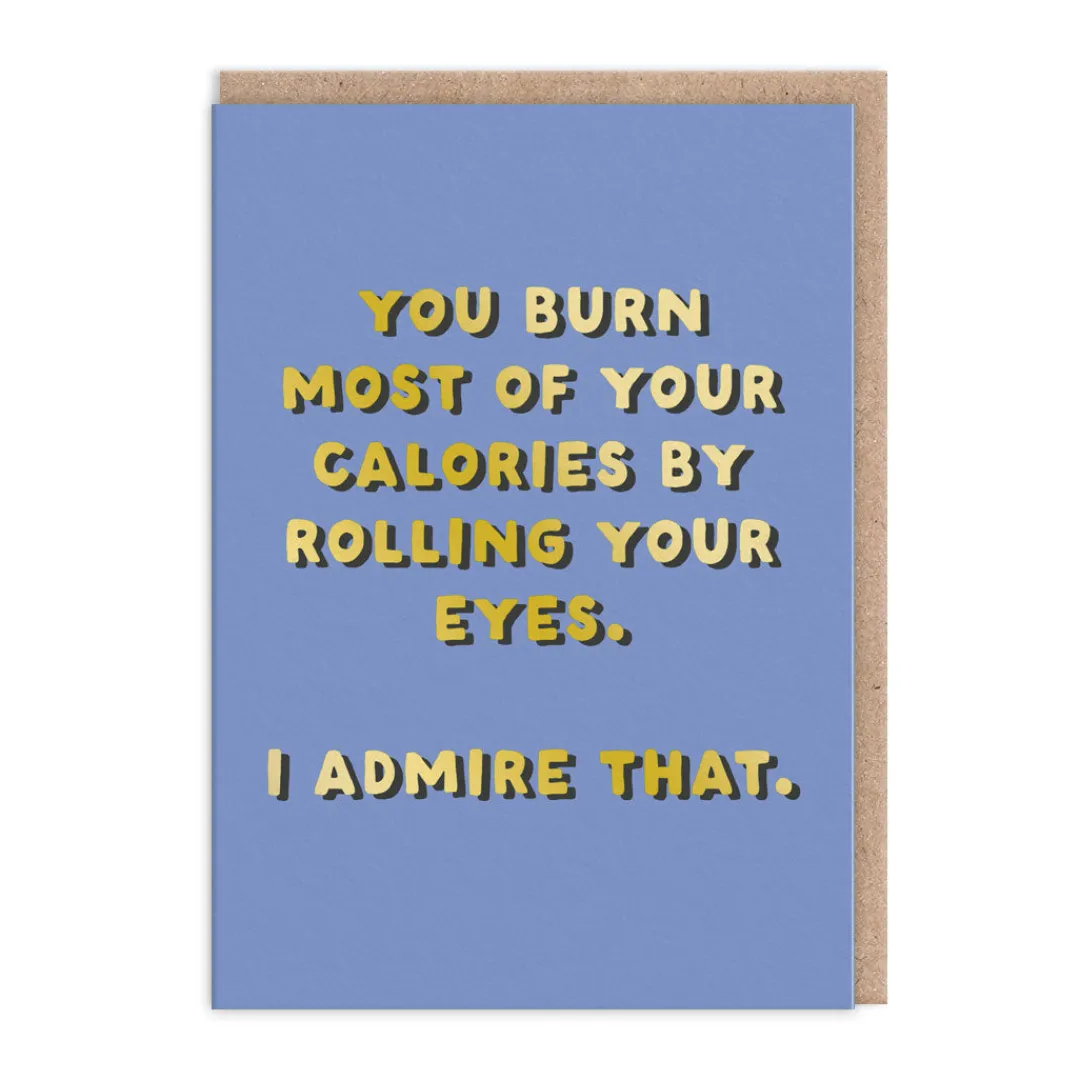 Ohh Deer Birthday Cards*Rolling Your Eyes Greeting Card