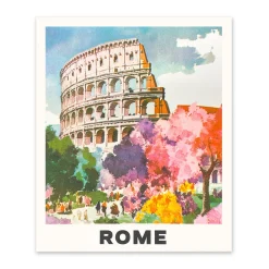 Ohh Deer Prints*Rome 3 Riso Print (12x10)