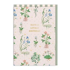 Cath Kidston Birthday Cards*Roots Repeat Birthday Card