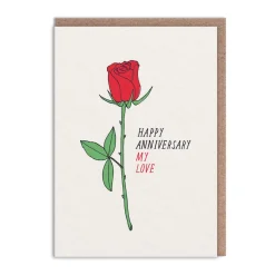 Hartland Brooklyn Anniversary*Rose My Love Anniversary Card 🌹 - Hartland | Ohh Deer