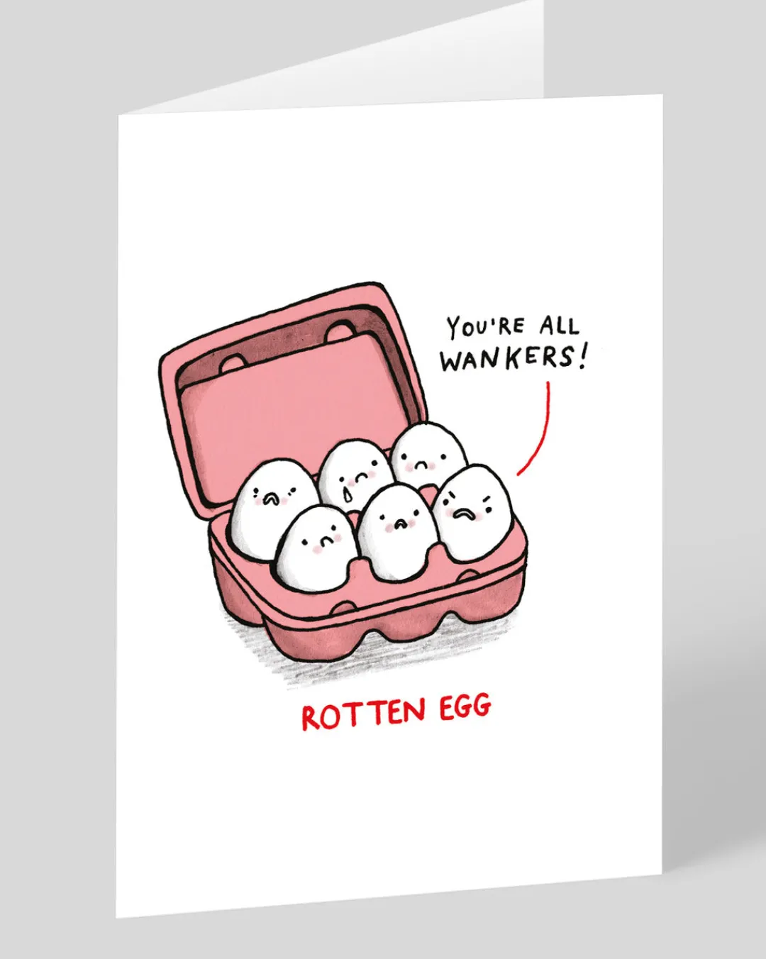 Gemma Correll Birthday|Birthday Cards*Rotten Egg Greeting Card | Ohh Deer
