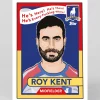 The Red Swan Father's Day|Birthday*Roy Kent Trading Card Greeting Card | Ohh Deer