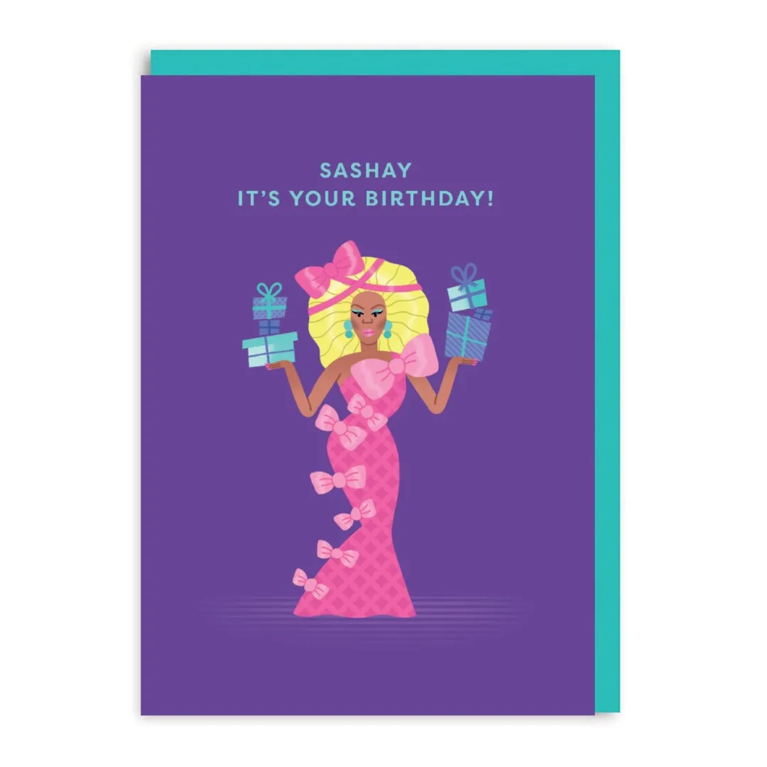 Ohh Deer Birthday Cards*Ru Paul Sashay Birthday Card |