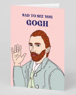 Party Mountain Paper Co. Congratulations|New Job*Sad To See You Gogh Leaving Card | Ohh Deer