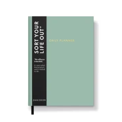 Ohh Deer Daily Planners|Stationery Gifts*Sage Green Daily Planner | Journal | Stationery |