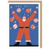 Max Machen Christmas Cards*Santa He's Been! Christmas Card | Ohh Deer
