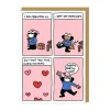 Aditi Mali Birthday Cards*Sat On Your Gift Happy Birthday Card | Ohh Deer