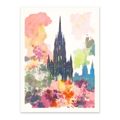 Ohh Deer Prints*Scott Monument Riso Print (8x6)