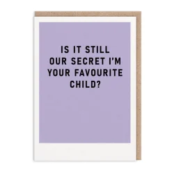 Ohh Deer Mother's Day Cards*Secret Favourite Child Mother's Day Card |