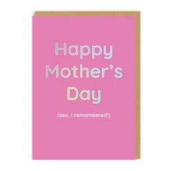 Ohh Deer Mother's Day Cards*See I Remembered Mother's Day Card |