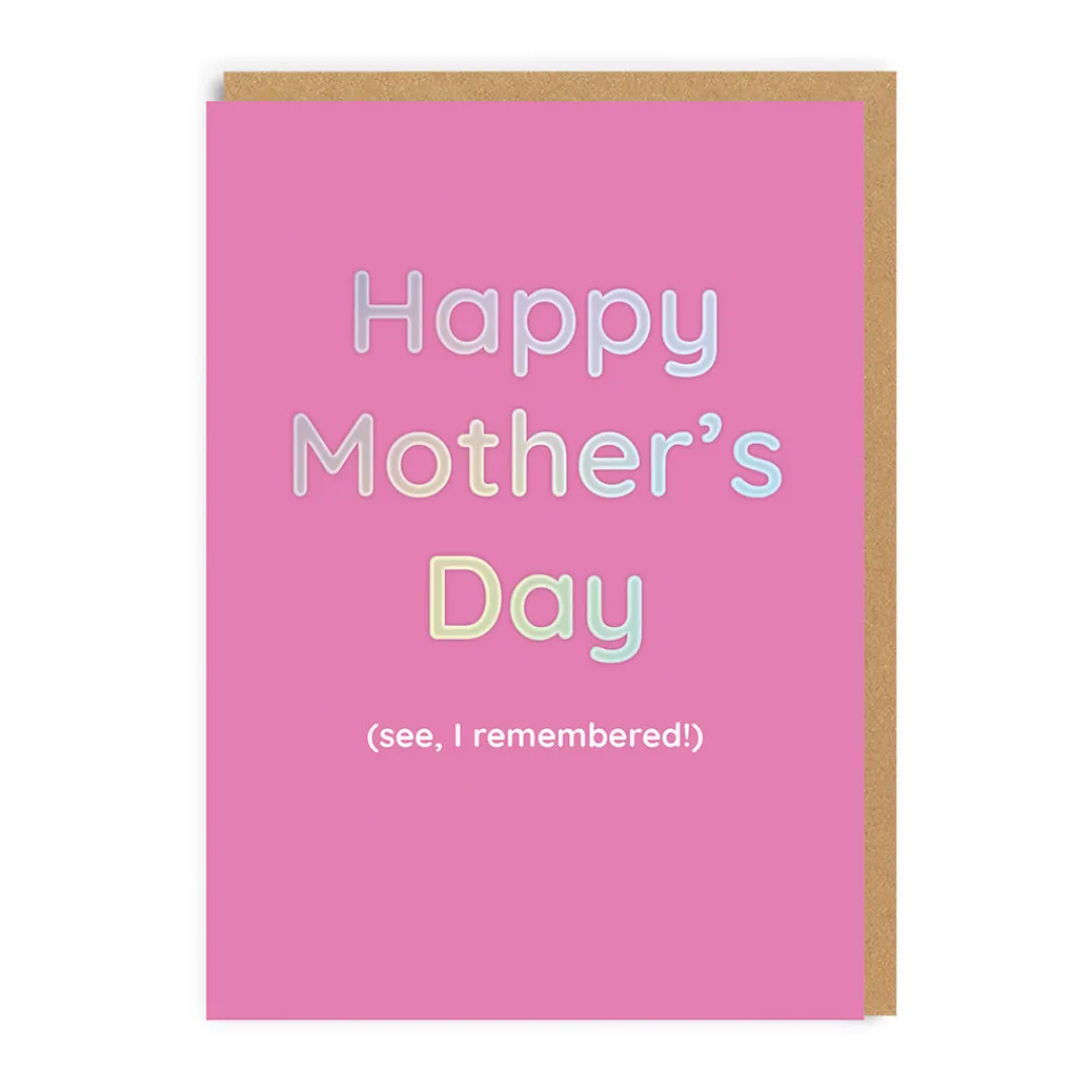 Ohh Deer Mother's Day Cards*See I Remembered Mother's Day Card |