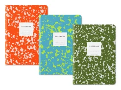 Kaleido Premium Notebooks|Stationery Gifts*Set No.3 | 3 Pack of A5 Notebooks