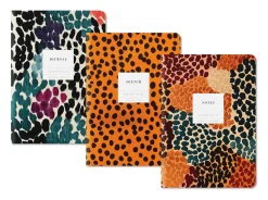Kaleido Premium Notebooks|Stationery Gifts*Set No.7 | 3 Pack of A5 Notebooks
