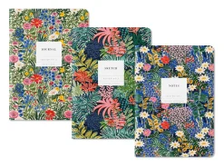 Kaleido Premium Notebooks|Stationery Gifts*Set No.1 | 3 Pack of A5 Notebooks