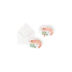 UWP Luxe Pop Up & 3d Cards*Shrimp 3D Pop Up Greeting Card | Ohh Deer