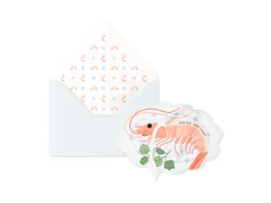 UWP Luxe Pop Up & 3d Cards*Shrimp 3D Pop Up Greeting Card | Ohh Deer
