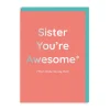 Ohh Deer Birthday Cards*Sister You're Awesome Greeting Card |