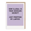Ohh Deer Birthday Cards*Skincare Secret Greeting Card