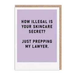 Ohh Deer Birthday Cards*Skincare Secret Greeting Card