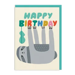 Suzy Ultman Birthday Cards*Sloth Happy Birthday Card 🦥 | Ohh Deer